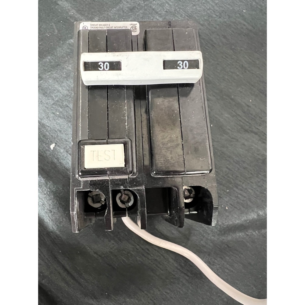 Eaton GFTCB230 30 Amp 2-Pole GFCI Circuit Breaker Type GFCB HAGF 120/240V